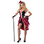 California Womens Parisian Showgirl Costumes