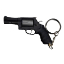 Mini M500 Revolver Metal Keychain
