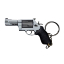 Mini M500 Revolver Metal Keychain