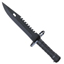Gear Stock Stainless Steel G.I. Type M-9 Bayonet With Scabbard