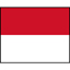 Monaco Flag Printed Patch