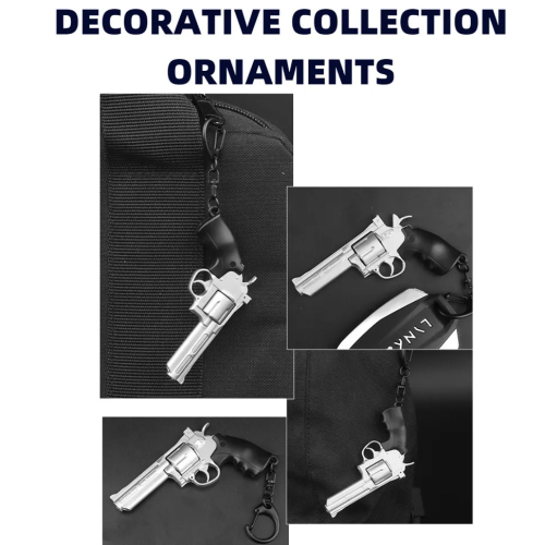 Gear Stock Revolver Keychain