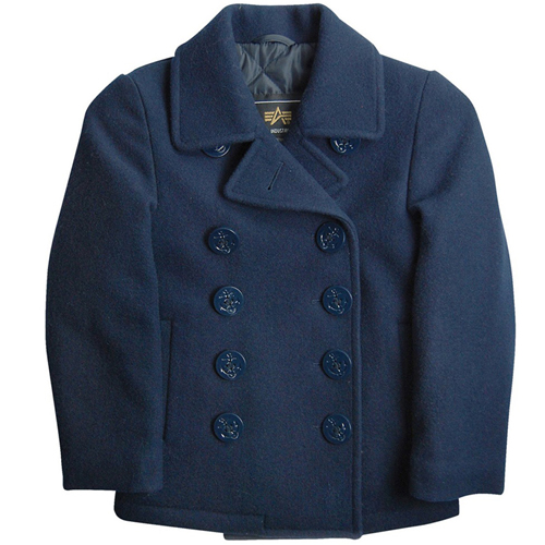 Alpha Kids Pea Coat