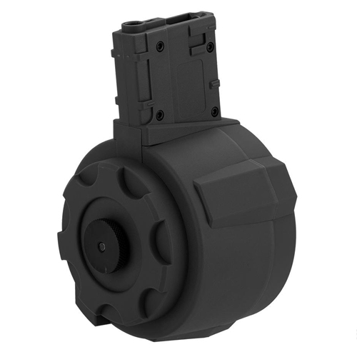 Angel Custom M4 Thunderstorm Electric Winding Drum Magazine - 1500 Round