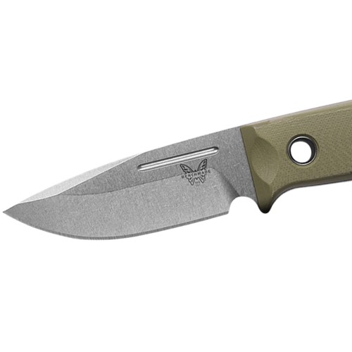 Benchmade Mini Bushcrafter Fixed Knife - OD Green