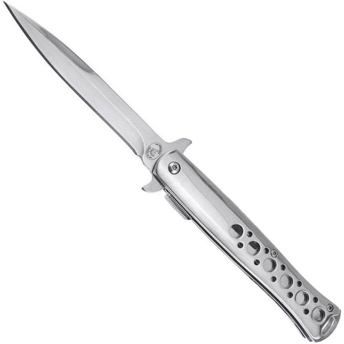 Italian Stiletto Linerlock Pocket Knife