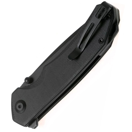 Brazen Folding Knife - Black G10 Handle