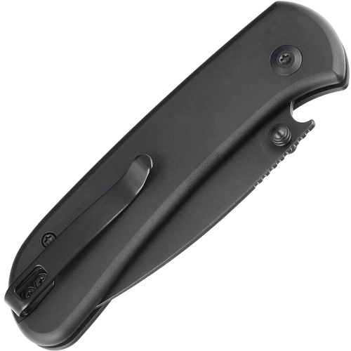 Choose the Qubit Folding Knife with a Black Aluminum Handle - a sleek and durable outdoor companion. Find it at BuyCamouflage.com for top-notch gear that stands out.