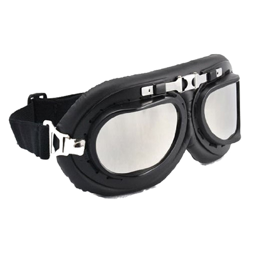Aviator Goggles WW2 Style Black