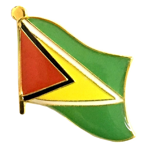 Guyana Flag Lapel Pin