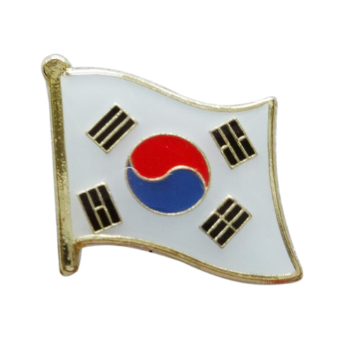 South Korea Flag Lapel Pin
