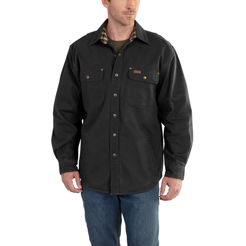 Weathered Canvas Jacket Shirt