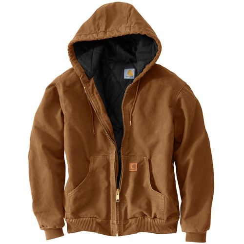 Sandstone Quilted Flannel-Lined Active Jacket