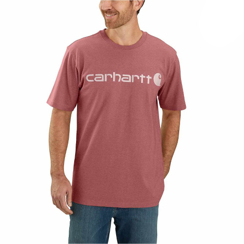 Carhartt Mens Workwear Long Sleeve Graphic Logo T-Shirt