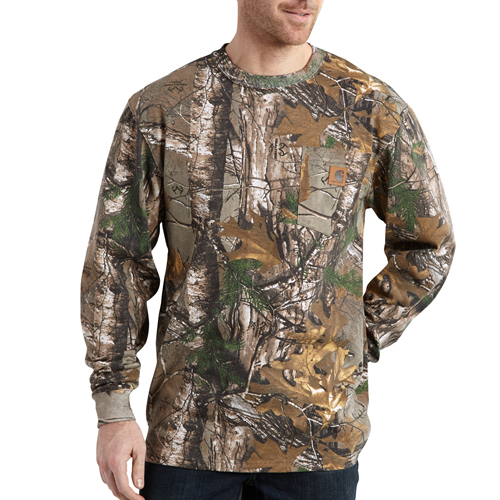 Carhartt Camo Long-Sleeve T-Shirt