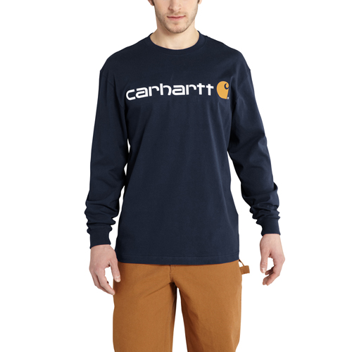 Carhartt Long-Sleeve Logo T-Shirt