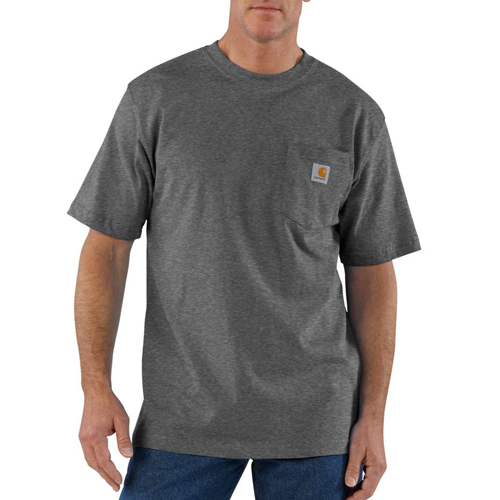 Loose Fit Heavyweight Short-Sleeve Pocket T-Shirt 