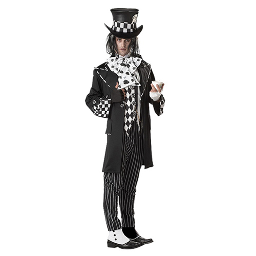 California Man Dark Mad Hatter Costumes
