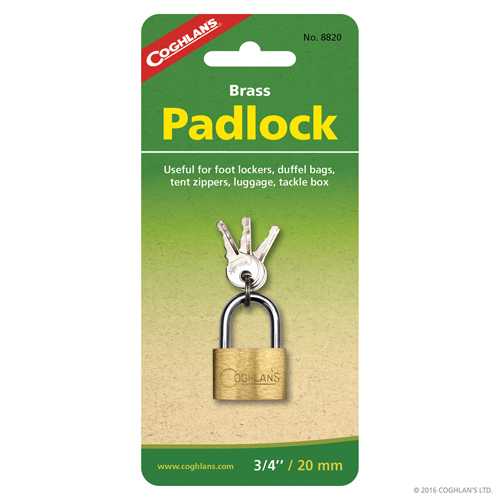 Brass 20mm Padlock