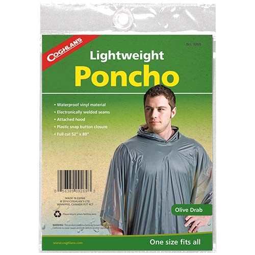 Olive Drab Poncho