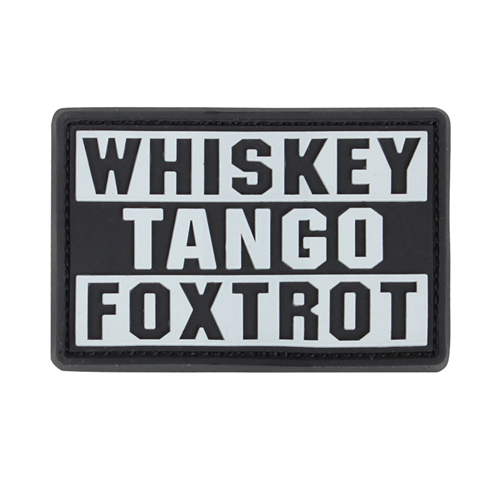 Whiskey Tango Foxtrot Patch