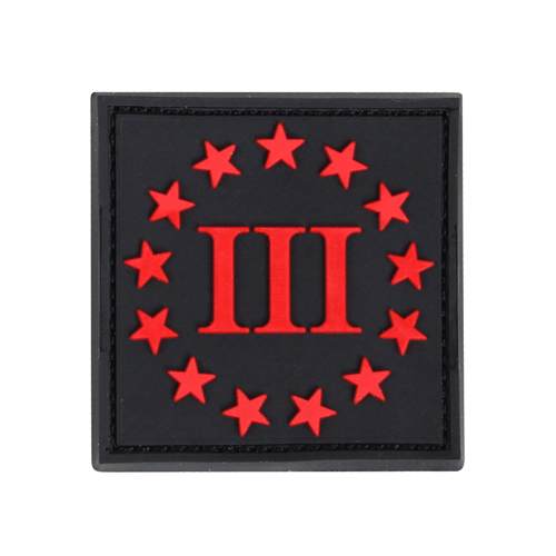 PVC 3-Percenter Morale Patches