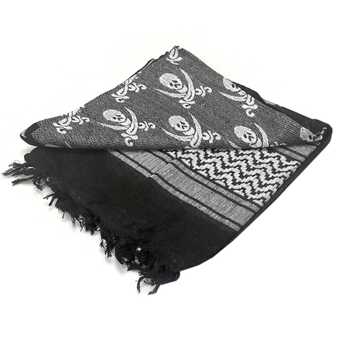 Condor 100 Percentage Cotton Shemagh - Skull