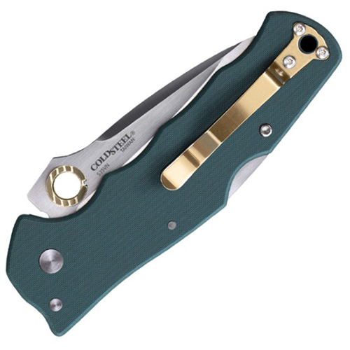 Golden Eye Forest Green G10 Handle Folding Knife