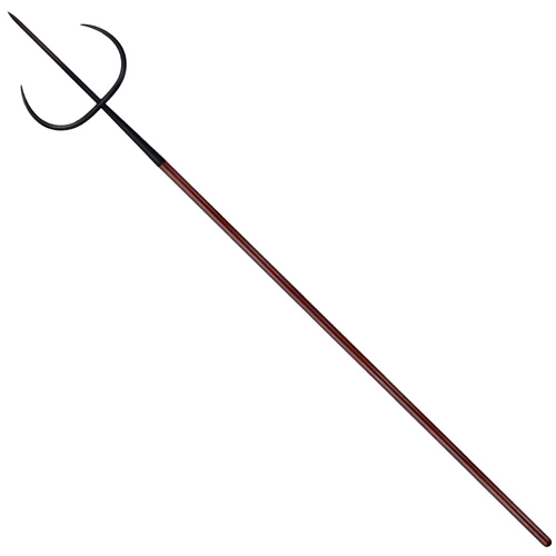 64 Inch Handle Ash Wood Tiger Fork