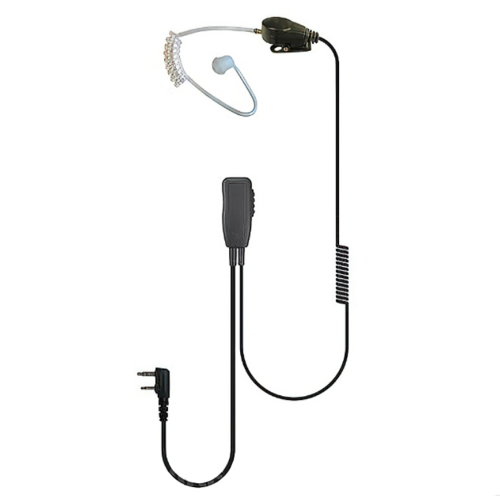 Recruit One-Wire Lapel Microphone w/ PTT - Kenwood 2-Pin