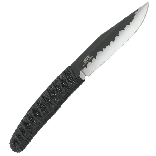 NISHI Titanium Nitride Finish Fixed Knife
