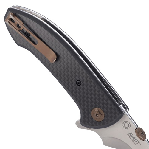 Avant Carbon Fiber Handle Flipper Knife