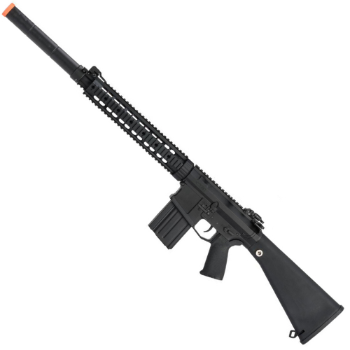 CYMA Platinum SR-25 QBS Airsoft AEG Designated Marksman Rifle