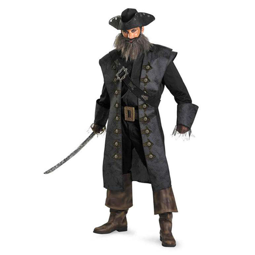 Blackbeard Deluxe Adult