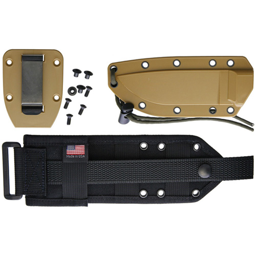 ESEE Model 4 Plain Edge 1095HC Steel Blade Fixed Knife