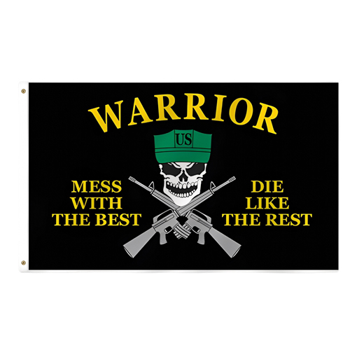 USMC Mess With the Best Flag