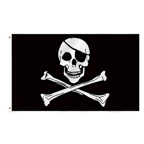 Pirate Jolly Rogers Flag