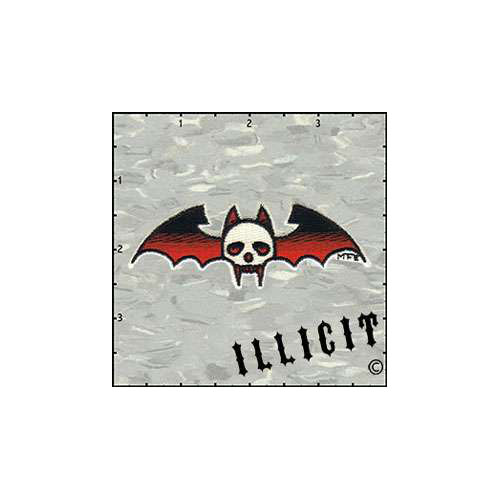 Illicits Bat Skull Patch