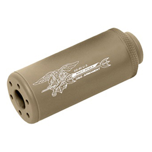 G&G SS-80 14mm CW Mock Suppressor - Desert Tan