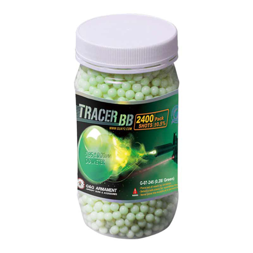 High Grade 2400rd Green Tracer BB