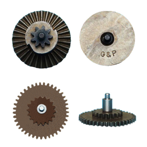 G&P High Torque CNC Steel Gear Set For Airsoft AEG Gear Clip