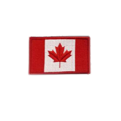 Medium Original Canada 3 x 1 3/4 Inch Patch Hook and Loop Backing