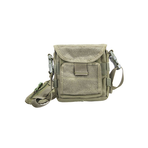 Shoulder Map Olive Bag