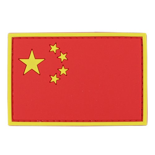 China Flag PVC Patch