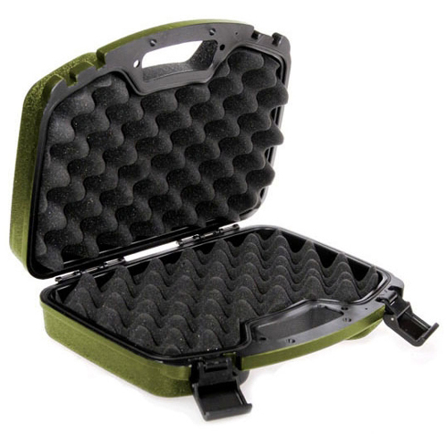 12 Inch Olive Hard Plastic Gun Case