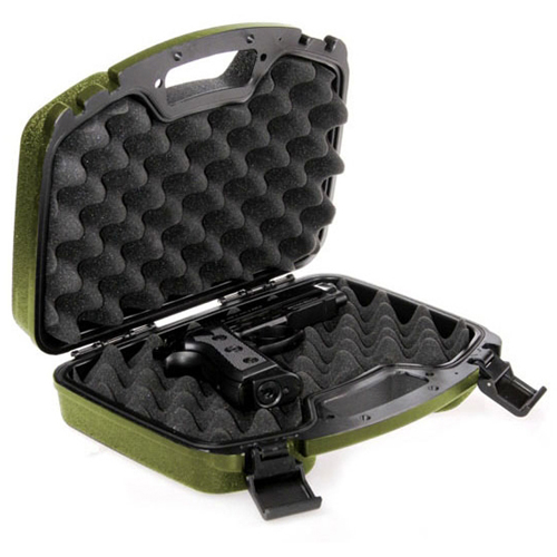 12 Inch Olive Hard Plastic Gun Case