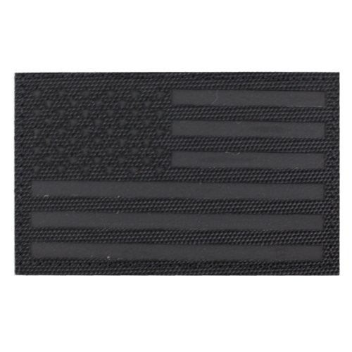 Black IR US Flag Patch