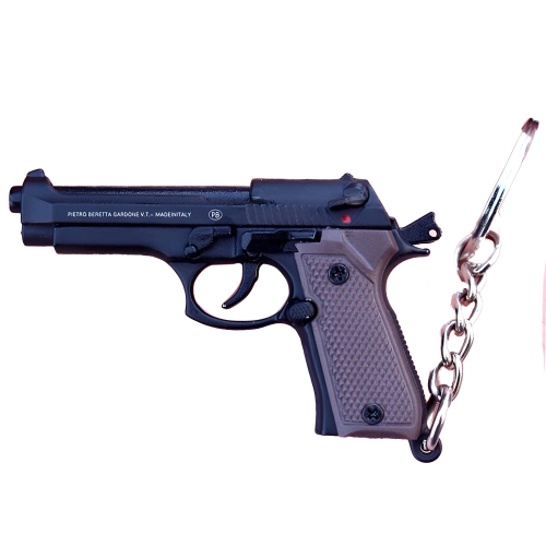 Mini Beretta 92 Full Metal Keychain
