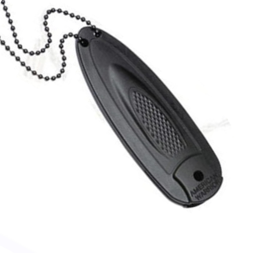 Kantas American Warrior Neck Knife with Scabbard with Bead Chain