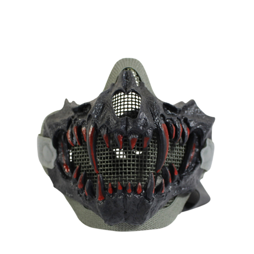 Tactical Half Skull Mask